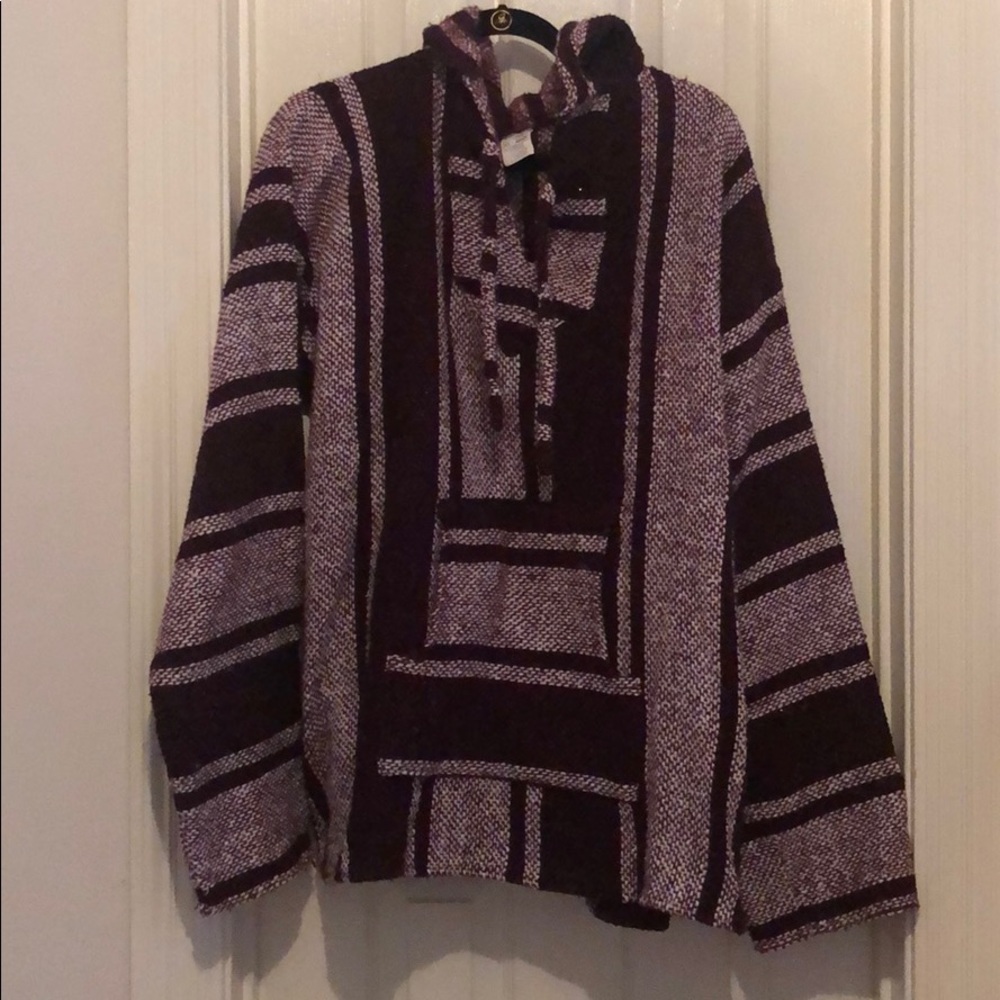 Burgundy sweatshirt